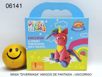 Imagen de MASA "DIVERMASA" AMIGOS DE FANTASIA - UNICORNIO 9.24